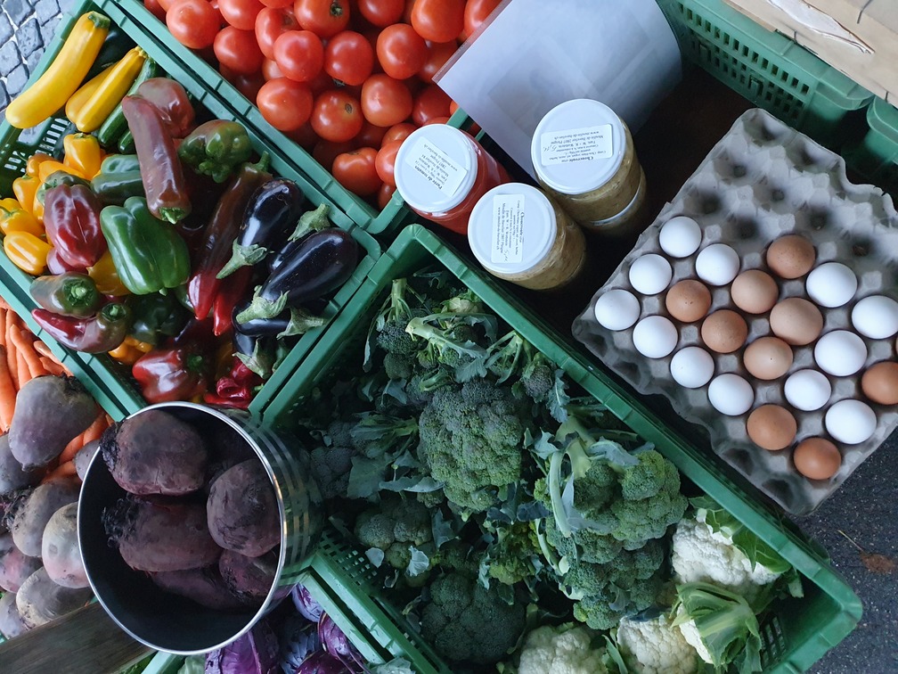 stand du marché Légumes 2
