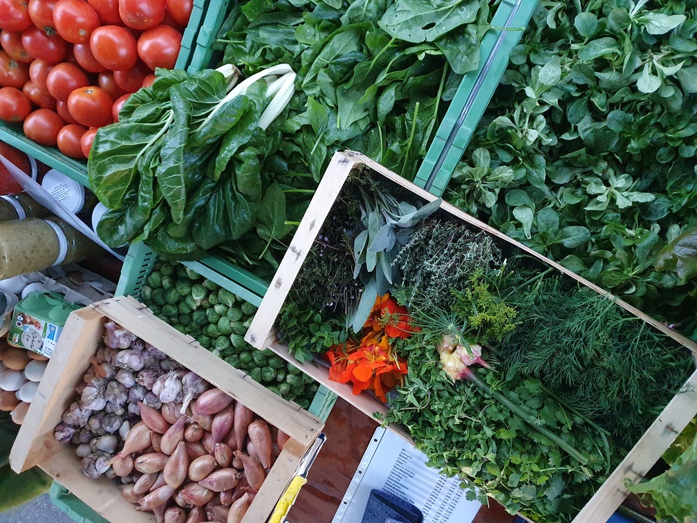 stand du marché Légumes 3